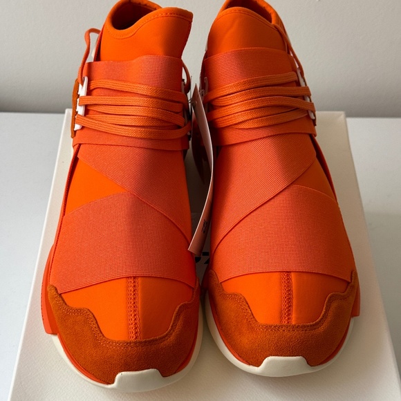Size 11.5 - adidas Y-3 Qasa High Orange HQ3734 sneaker main image 5
